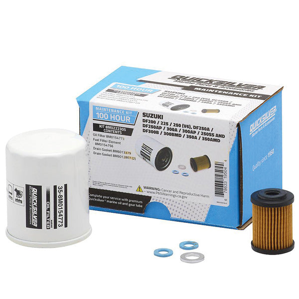Quicksilver 8M0222305 100T Service Kit, Suzuki Various 200-350