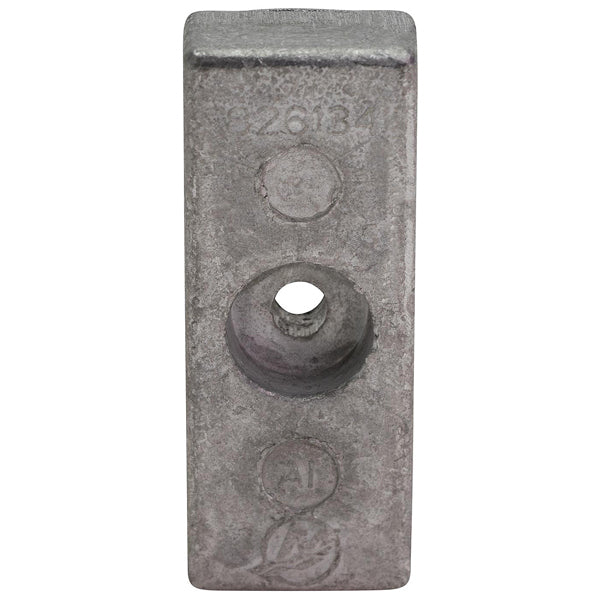 Quicksilver 826134Q aluminiumsanode til Mercury/Mariner og Force påhængsm.