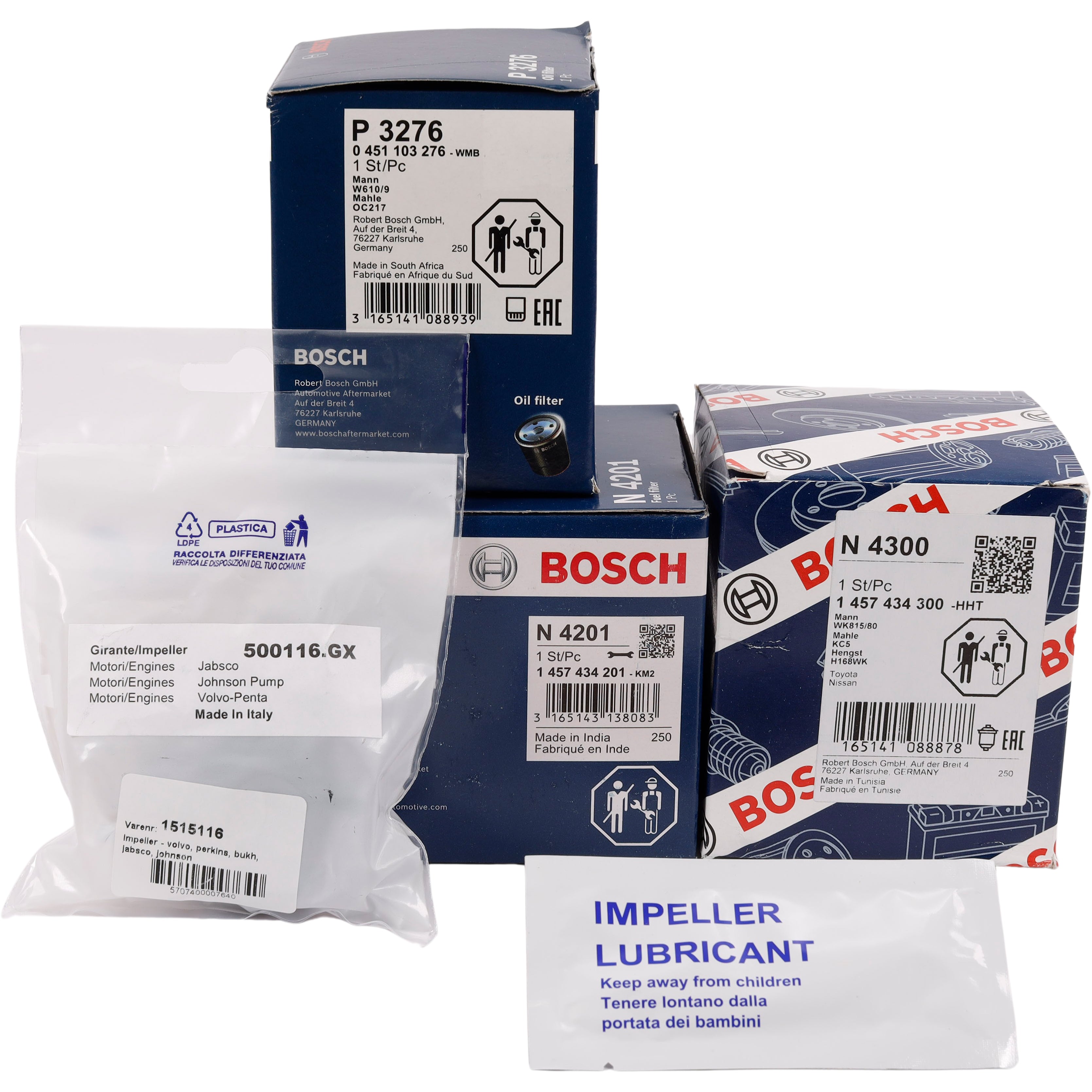 Volvo Servicekit 1 (D1-13, D1-20, MD2010, MD2020)