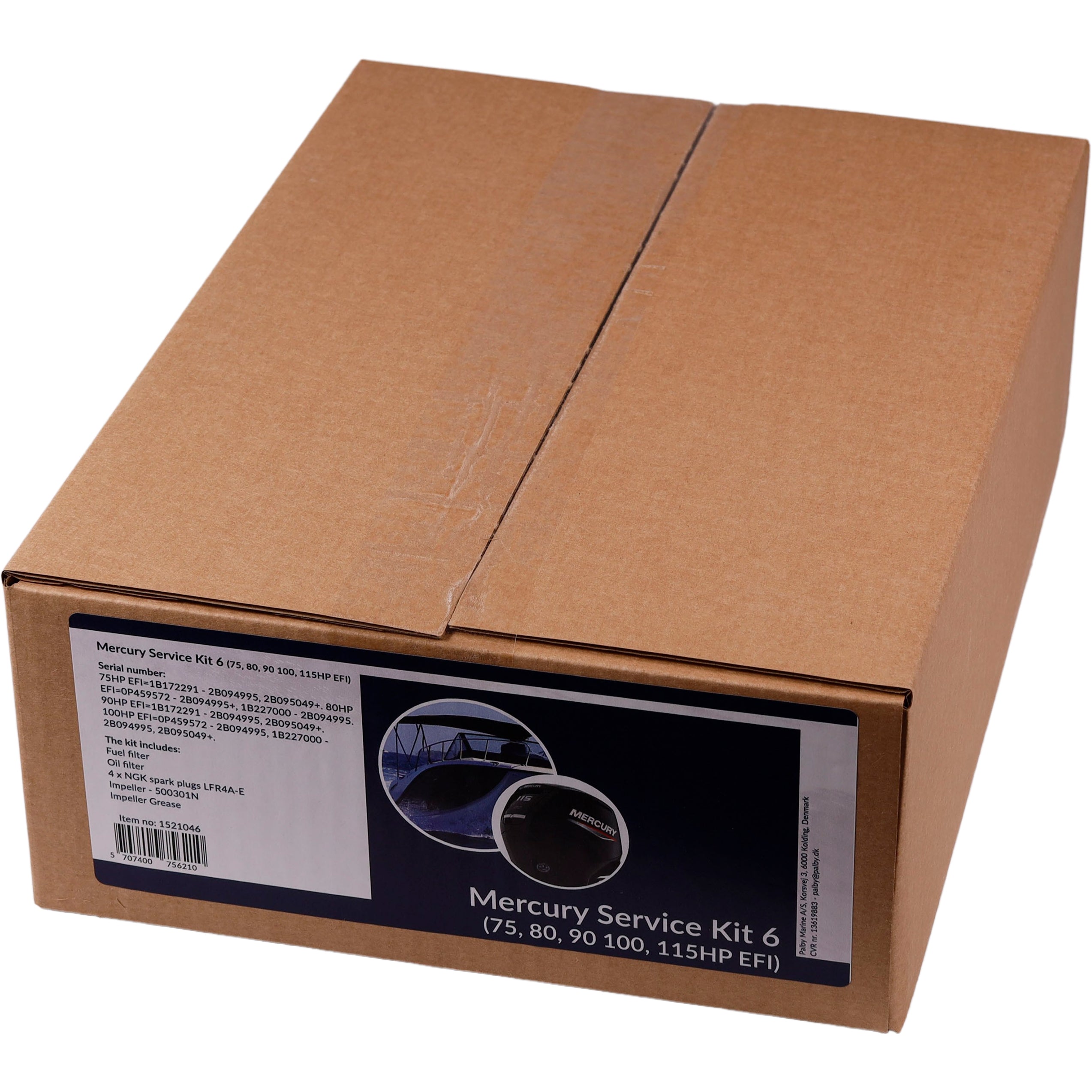 Mercury Servicekit 6 (75, 80, 90, 100, 115 HK EFI)