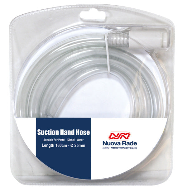 Nuova rade hævertpumpe Ø22,5 mm 160 cm