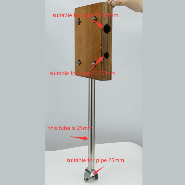 Motorbeslag til pulpit for påhængsmotor