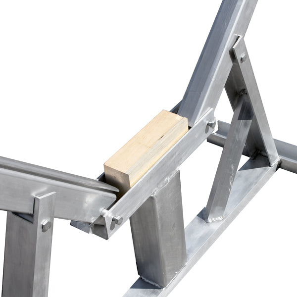 1852 Bådstativ 2 stk. i aluminium selvjusterende maks. 2T