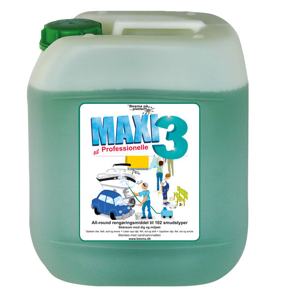 Maxi 3 allround vaske-& rengøringsmiddel
