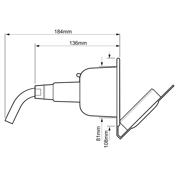Whale håndbruser, swim 'n' rinse fra
