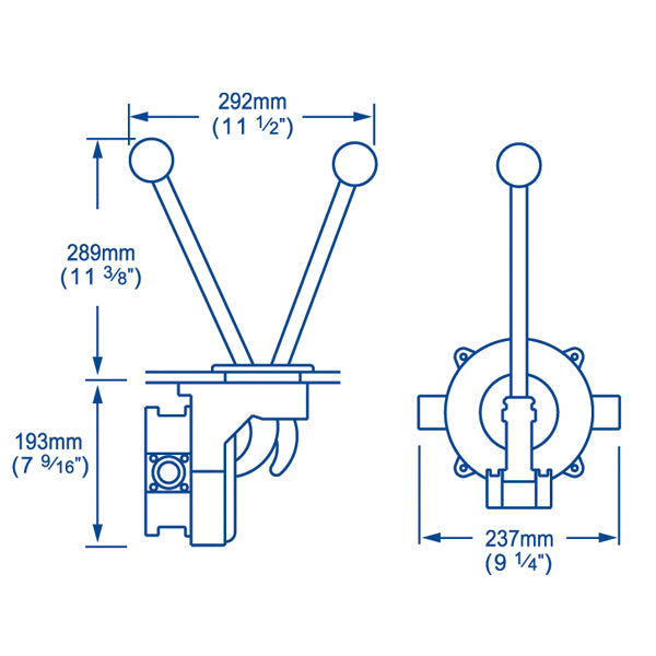 Whale lænsepum.gusher titan u.d bp 4410
