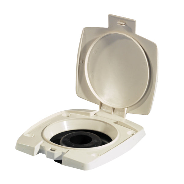 Whale dæksbeslag plast m låg