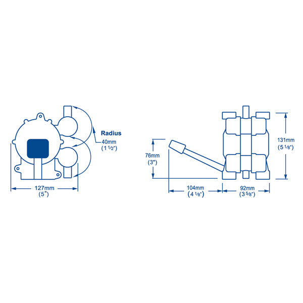 Whale Gusher Galley MK3, venstre GP0551
