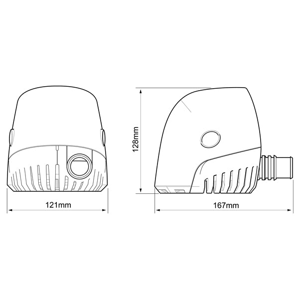 Whale lænsepumpe orca 1300/12v