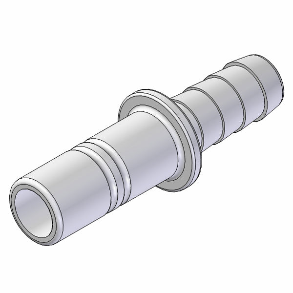 Whale adapter 1/2" flex slange han, 2 stk