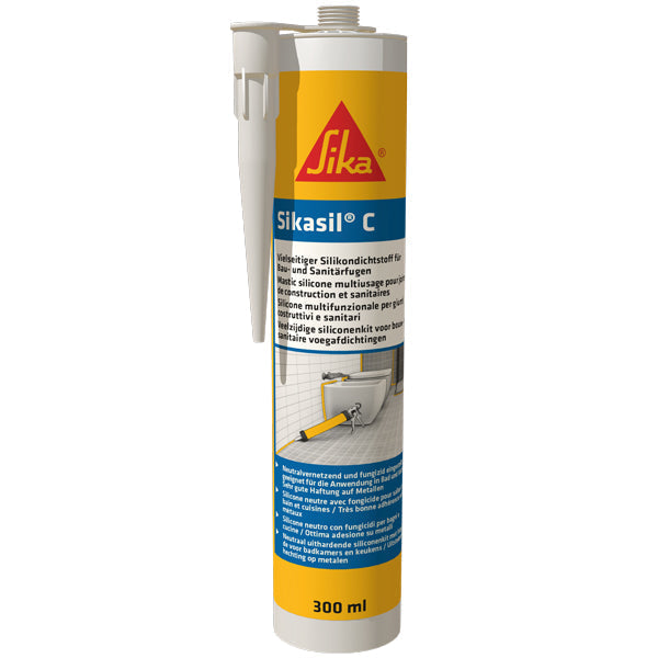 Sikasil-C silikone 300 ml patron