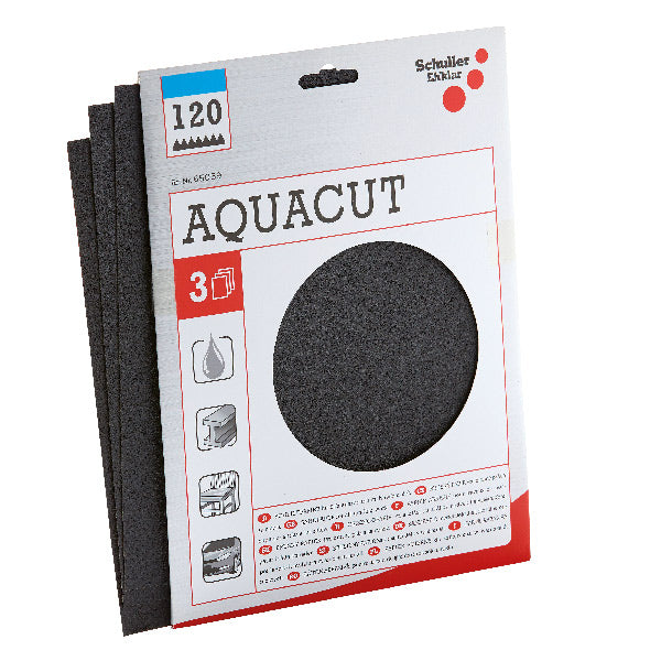 Vådslibepapir ark korn 1000 230 x 280 mm 3 stk