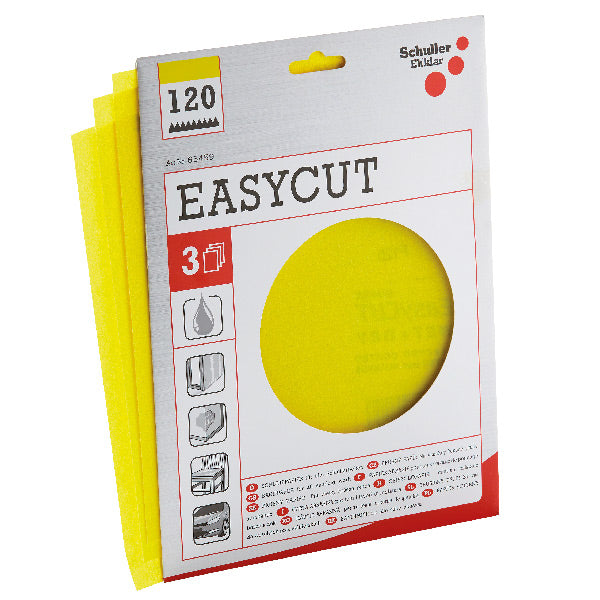 Slibepapir ark korn 40 230 x 280 mm 3 stk