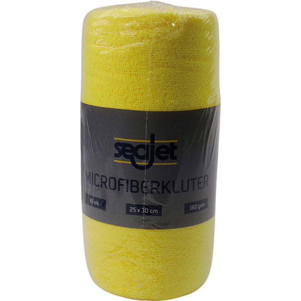 Seajet mikrofiber klude, rulle med 30 stk.