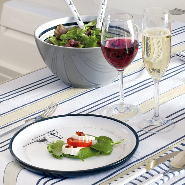 MB Welcome on board Middagstallerken Ø25cm 335g 6stk NON SLI