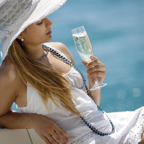 MB Welcome on board Champagne glas Ø5cm H25cm 236ml 6stk NON