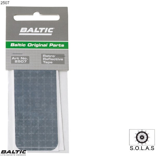 Reflekskit 2 stk. Silver BALTIC 2507