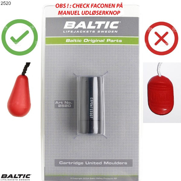 Cartridge United Moulders Sort BALTIC 2520