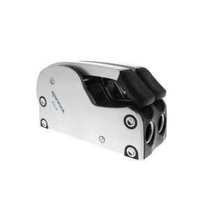 Spinlock XCS aflaster 8-14 mm line, dobbelt, sølv