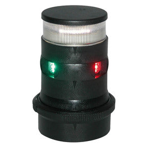 Aquasignal 34 anker/3farvet Sort 12/24V