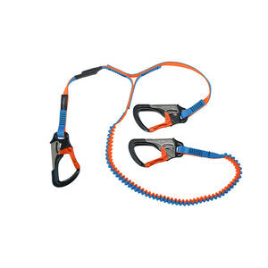 Spinlock Letvægts Livline 3 hager, 2 m elastikline