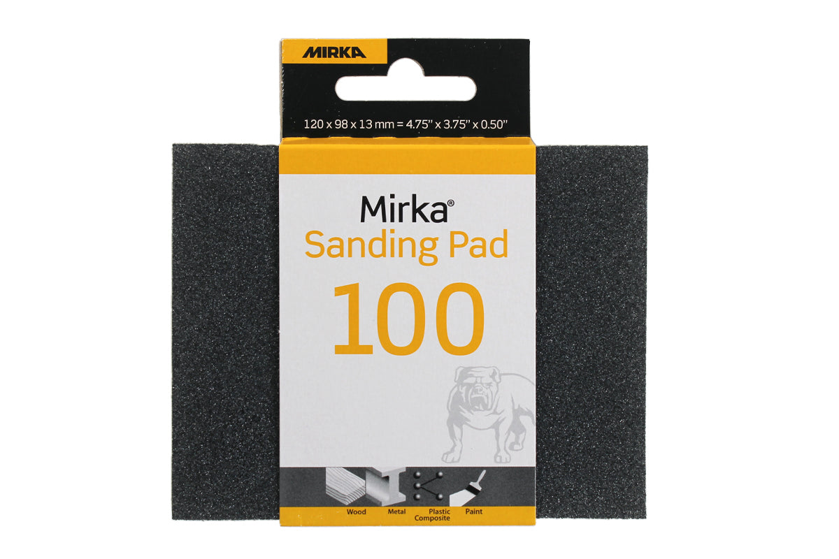 Mirka slibesvamp 120x98x13mm P100