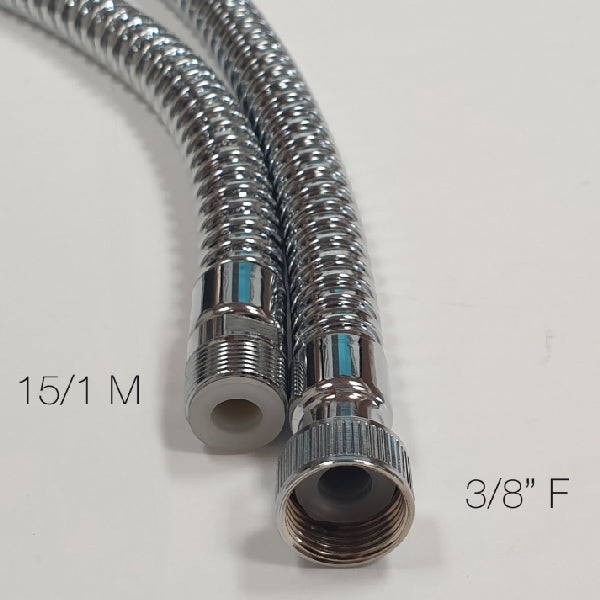 2 mtr.krom sla/09.120&121&122 3/8"f-15/1m