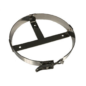 B2 Rustfri gasflaskeholder IC 3 kg.