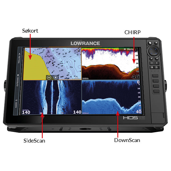 Lowrance Active Imaging HD 3-i-1 hæktransducer