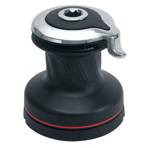 Harken Radial skødespil 15ST 1-speed sort alu.