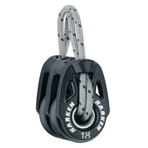 Harken T2 Carbo Blok 18 mm dobbelt