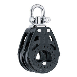 Harken Carbo Blok 57 mm dobbelt, svirvel