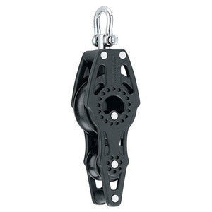 Harken Carbo Blok 57 mm enkelt m. hunsvot, violin