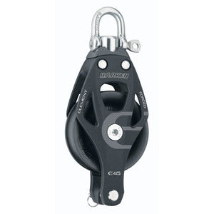 Harken Element blok 45 mm enkelt m. svirvel