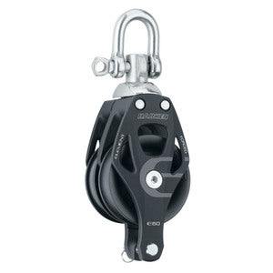 Harken Element blok 60 mm dobbelt m. svirvel