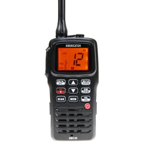 HM130 Bærbar VHF Radio 6w m. ATIS og L1 + L2