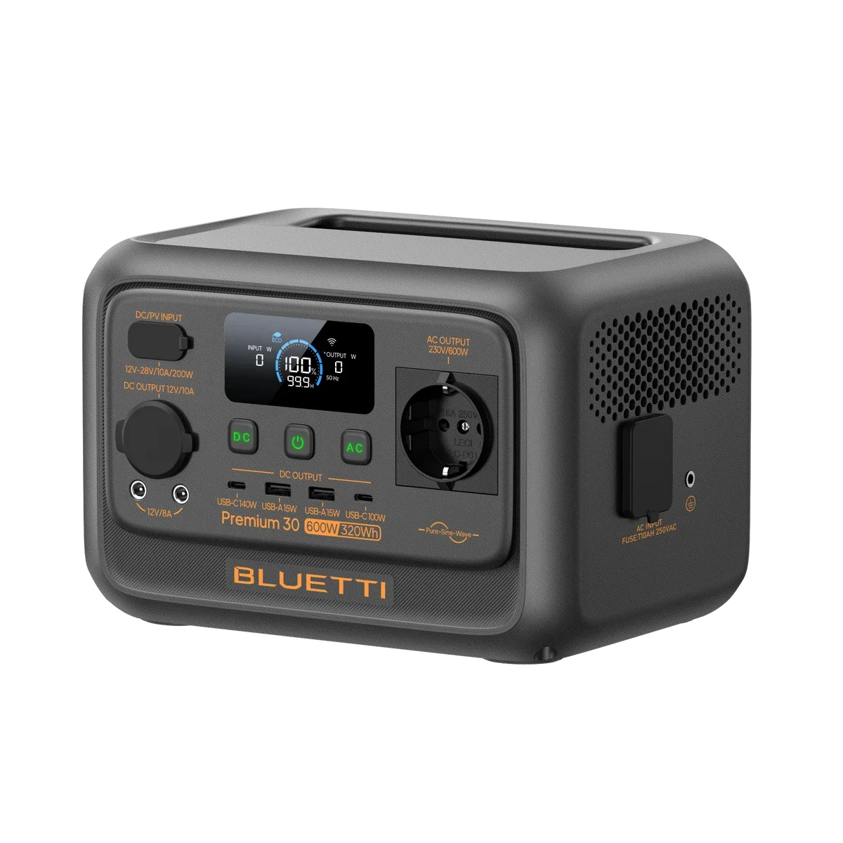 BLUETTI Premium 30 V2 Portable Power Station | 600W 320Wh