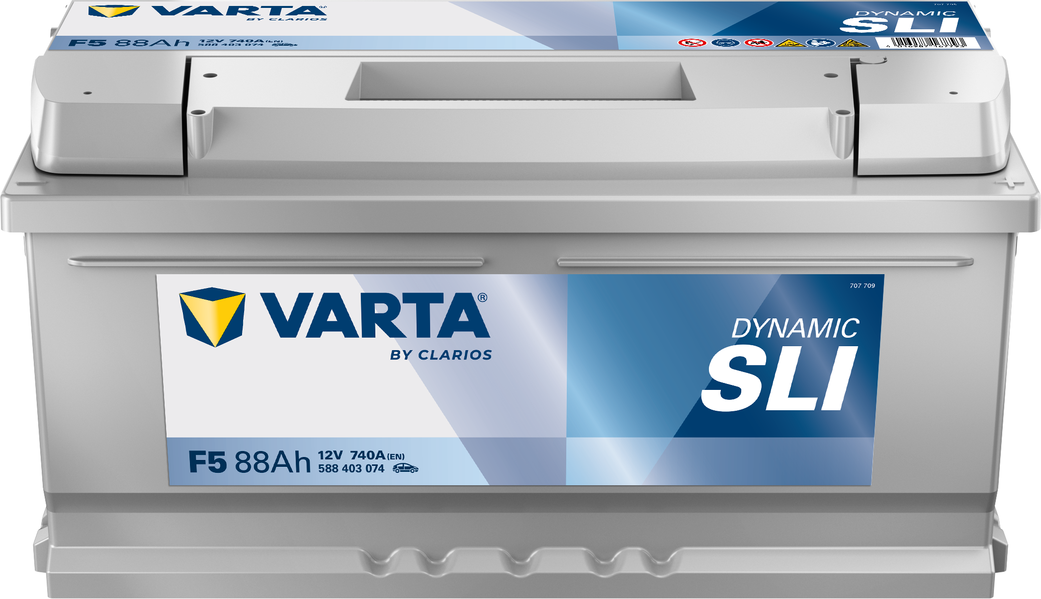 VARTA Dynamic SLI batteri 12V 88Ah F5
