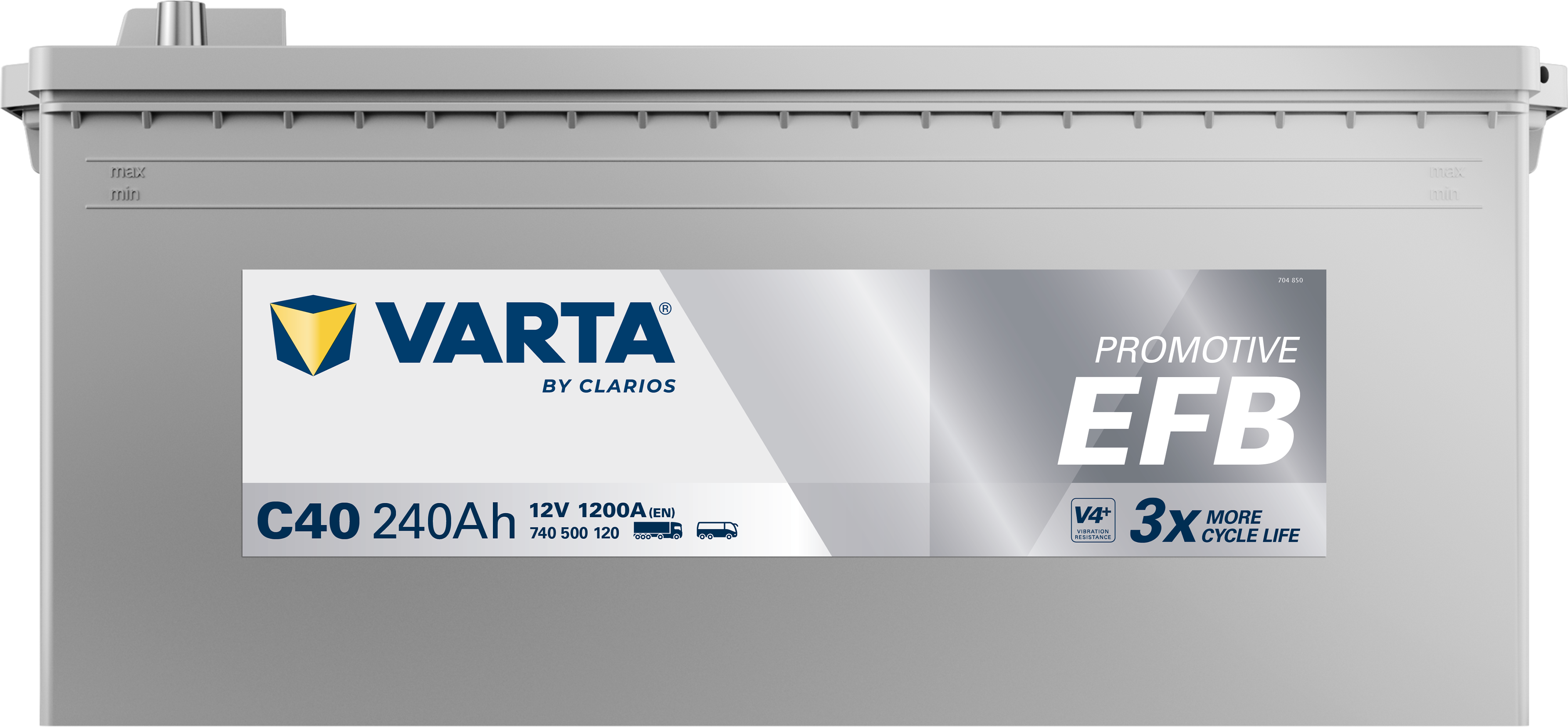 VARTA ProMotive EFB batteri 12V 240Ah C40