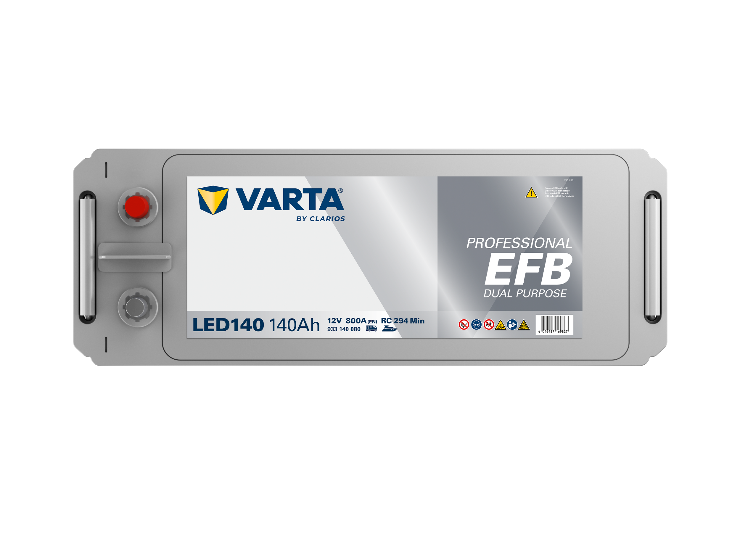 VARTA Professional Dual Purpose EFB batteri 12V 140Ah LED140