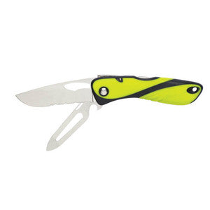 Wichard offshore kniv flouriserende/sort
