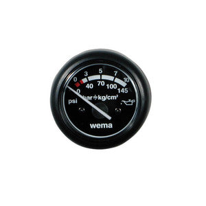 Wema Olietryk instr. for SRP-10 (10 bar)