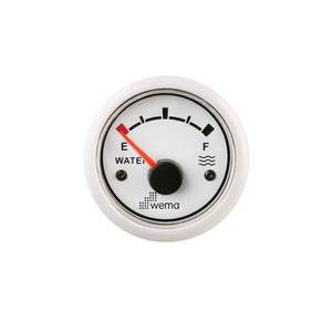 Wema Vand instrument Hvidt 0-190 ohm