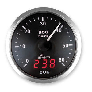 Wema Spedometer 60 kn Sort RF