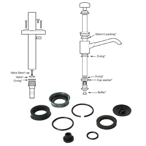 Whale AK0618 V-Pumpe Service Kit