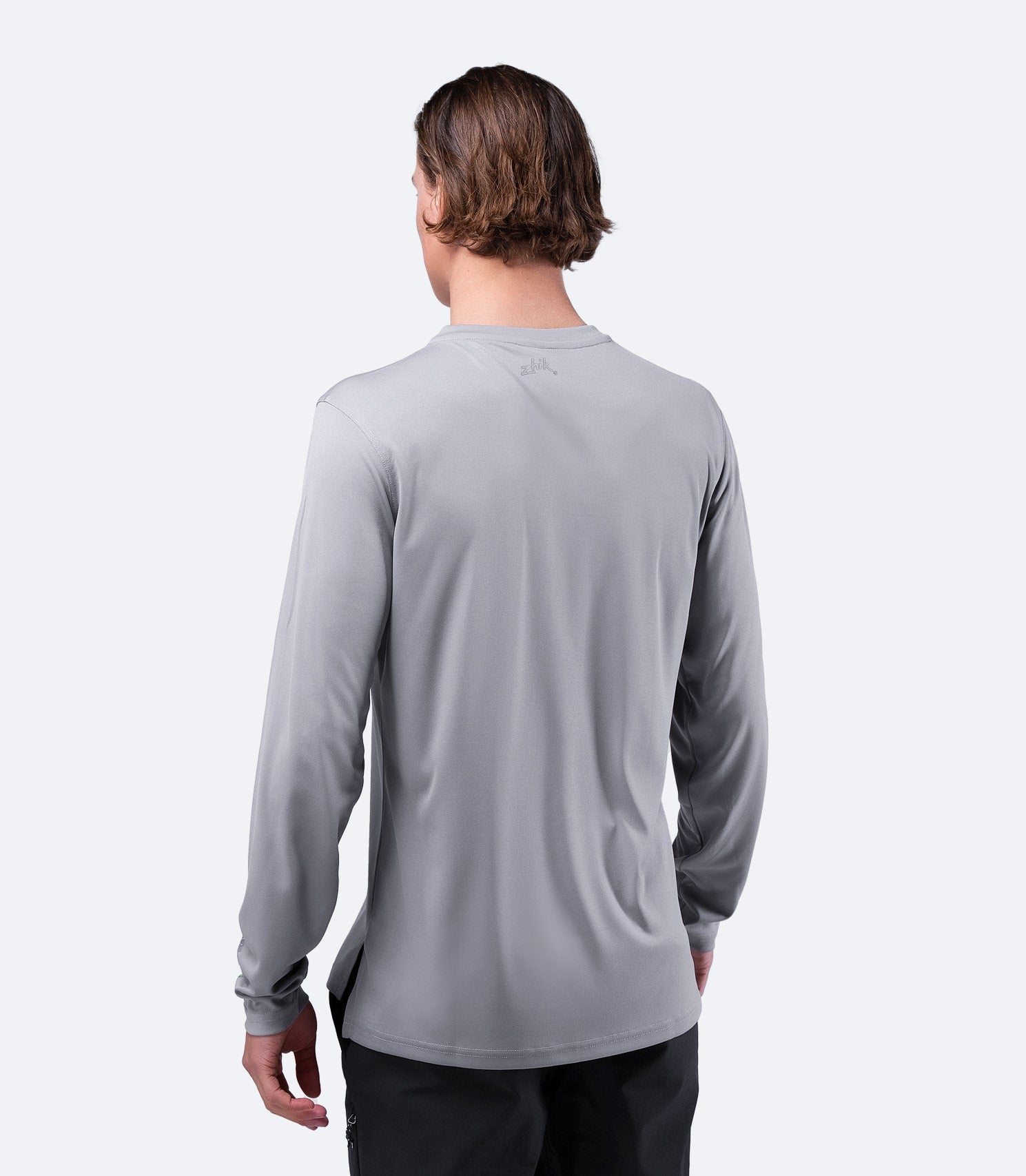 Mens UVActive Long Sleeve Top - Grey