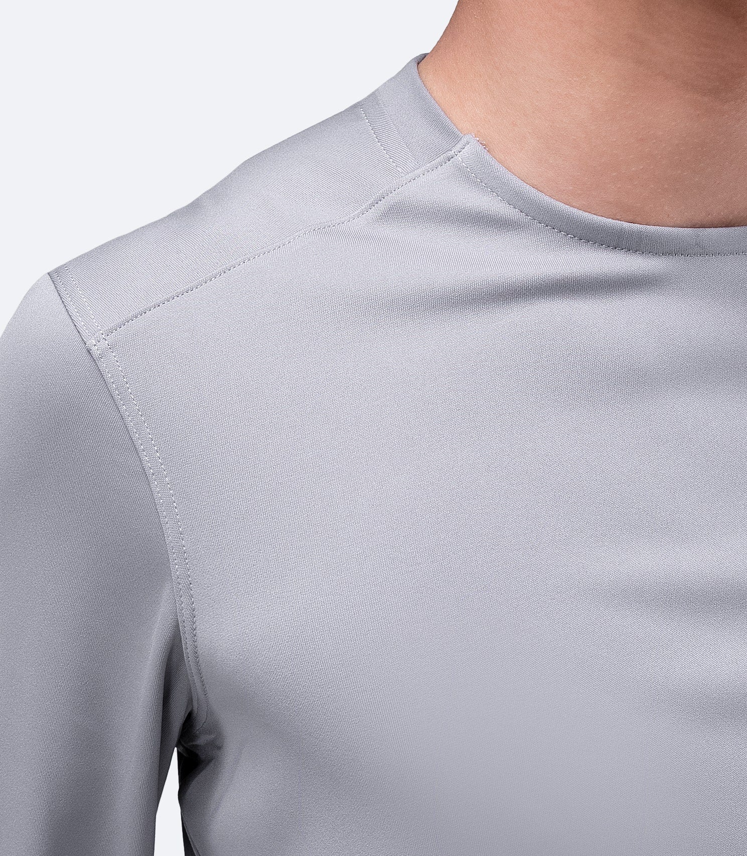 Mens UVActive Long Sleeve Top - Grey