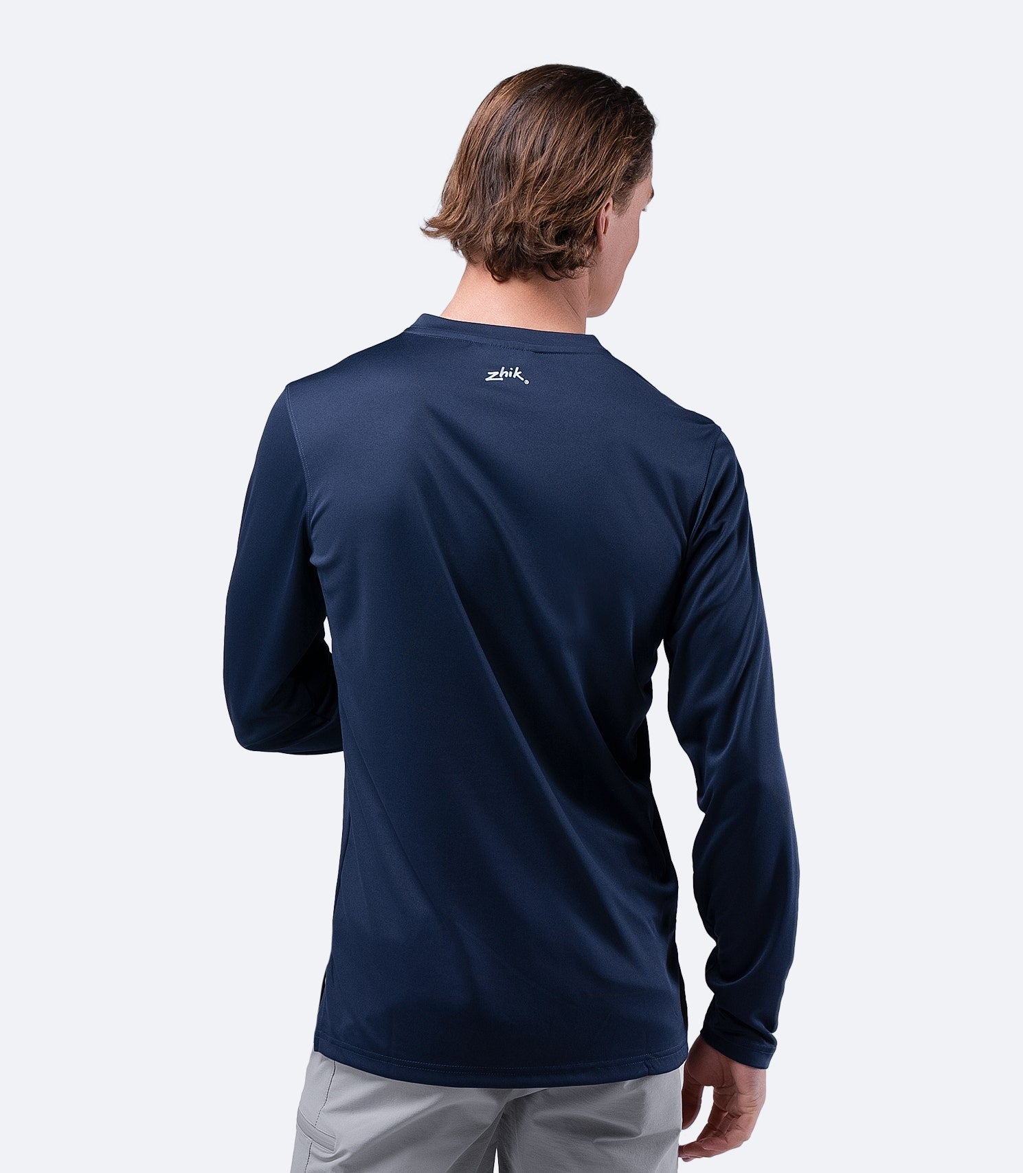 Mens UVActive Long Sleeve Top - Navy