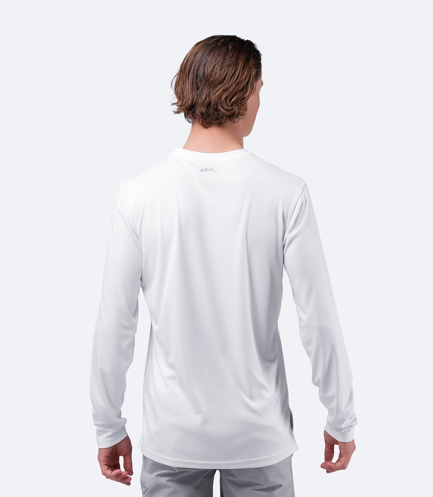 Mens UVActive Long Sleeve Top - White