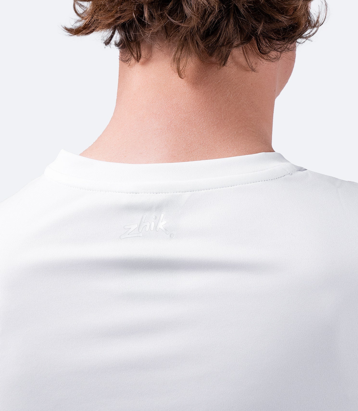 Mens UVActive Long Sleeve Top - White